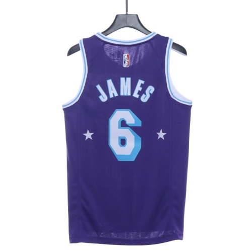 NBA Lakers James James No. 6 jersey