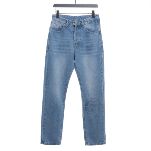 Stuart co-signed Levi's 150th anniversary embossed denim trousers