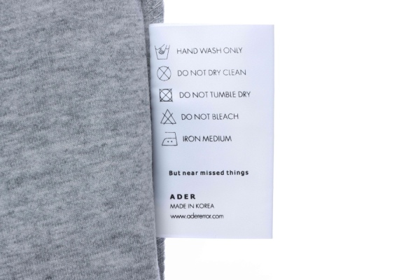 ADER pentagram embroidered short sleeves