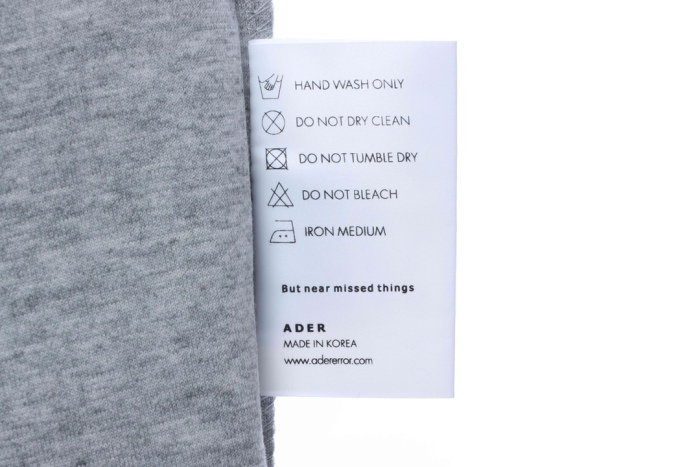 ADER pentagram embroidered short sleeves