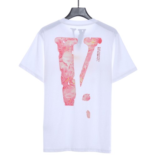 VLONE Sakura Cherry Blossom Print Short Sleeves