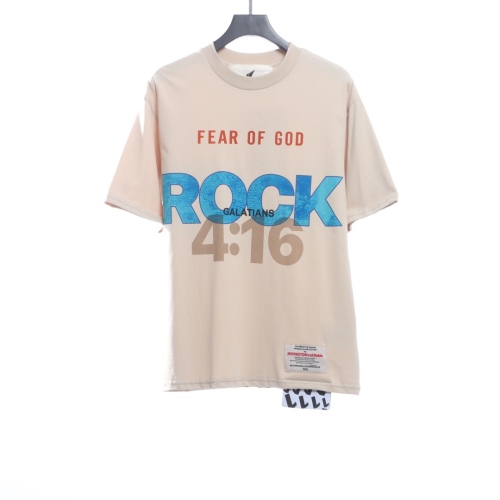 RRR123 joint FOG limited logo print short sleeves