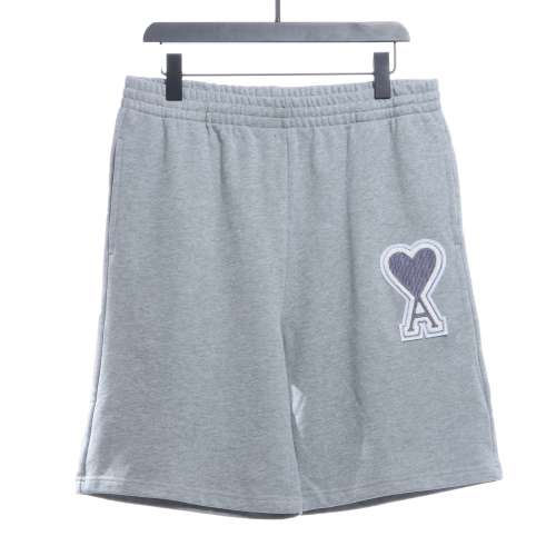 AMI 22ss heart embroidery shorts