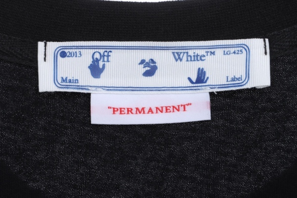 OW tape arrowhead printing short sleeves