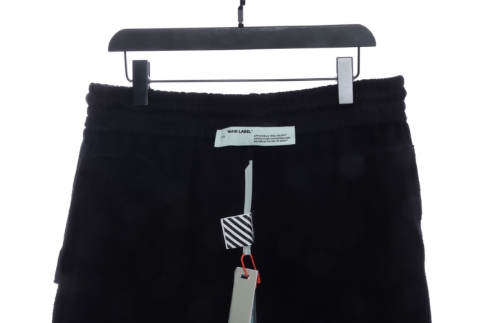 OW striped printed shorts