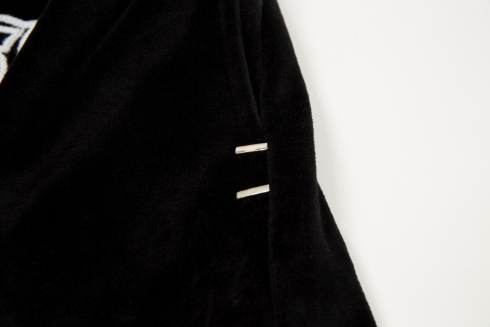 Letter high street flocking shorts