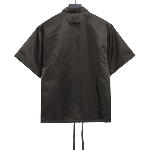 FOG eighth season woven nylon double-sleeved shirt
