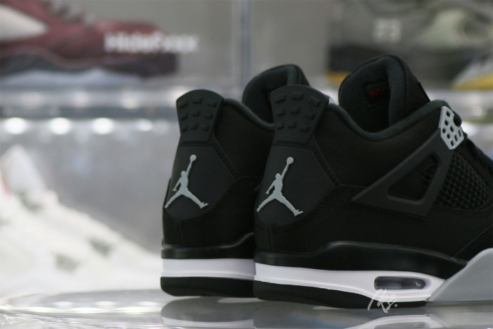 Air Jordan 4 Retro SE Black Canvas 2022（A1）