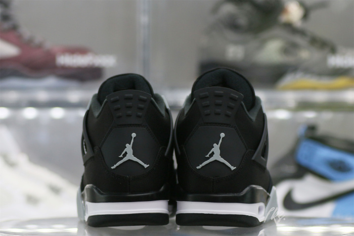Air Jordan 4 Retro SE Black Canvas 2022（A1）