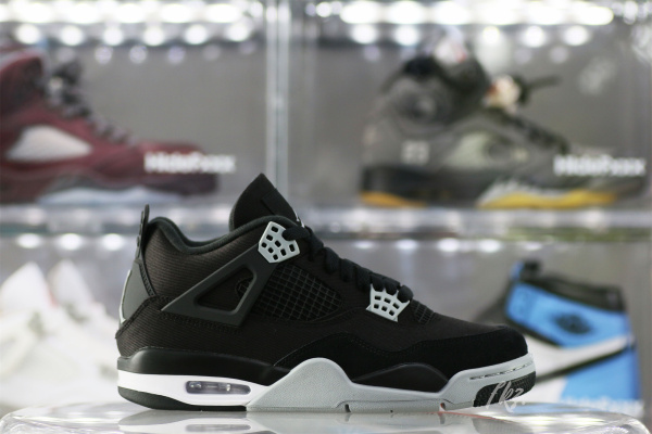 Air Jordan 4 Retro SE Black Canvas 2022（A1）