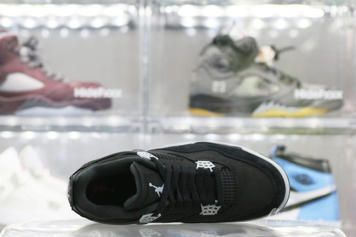 Air Jordan 4 Retro SE Black Canvas 2022（A1）
