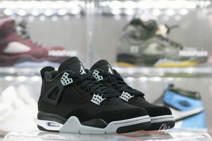 Air Jordan 4 Retro SE Black Canvas 2022（A1）