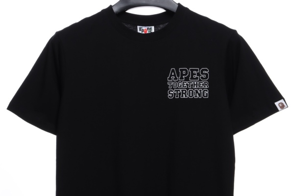 BAPE colorful camouflage printing short sleeves