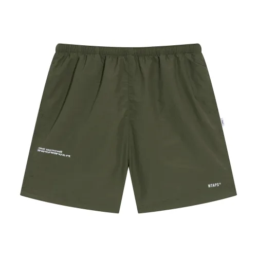 WT@PS Japanese nylon quick-drying rope casual loose beach shorts