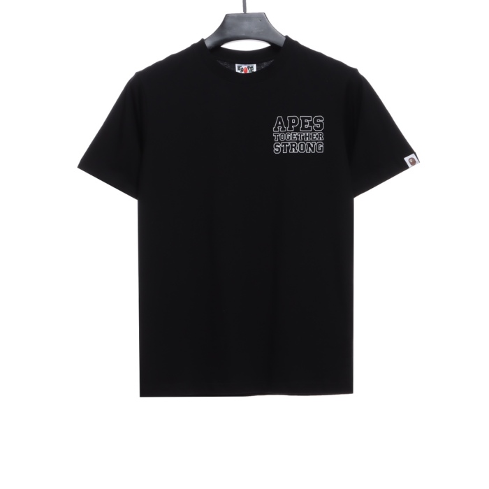 BAPE colorful camouflage printing short sleeves