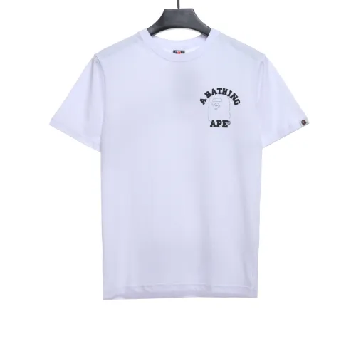 BAPE sketch ape-man head with short sleeves