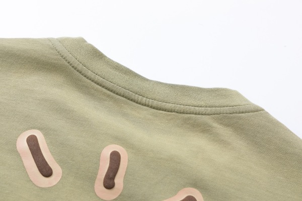 Travis Scott Retro washing to make old fixed dyeing letter printing short sleeves