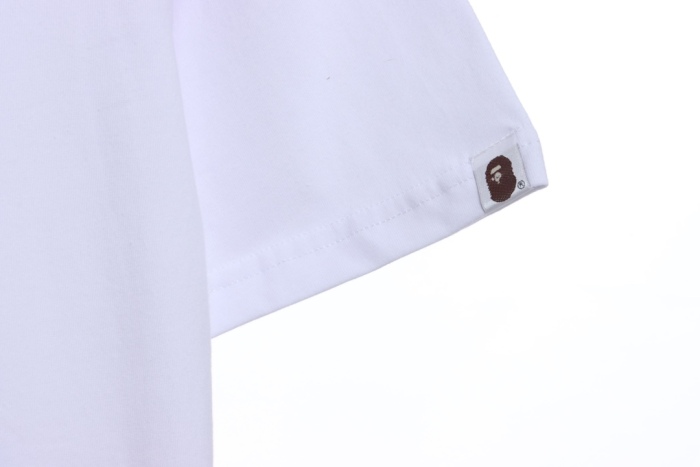 BAPE ape head mountain peak printing short sleeves