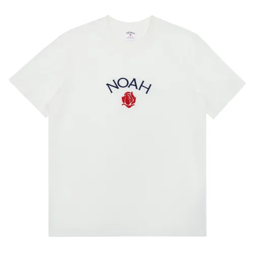 N0ah classic rose embroidery short sleeves