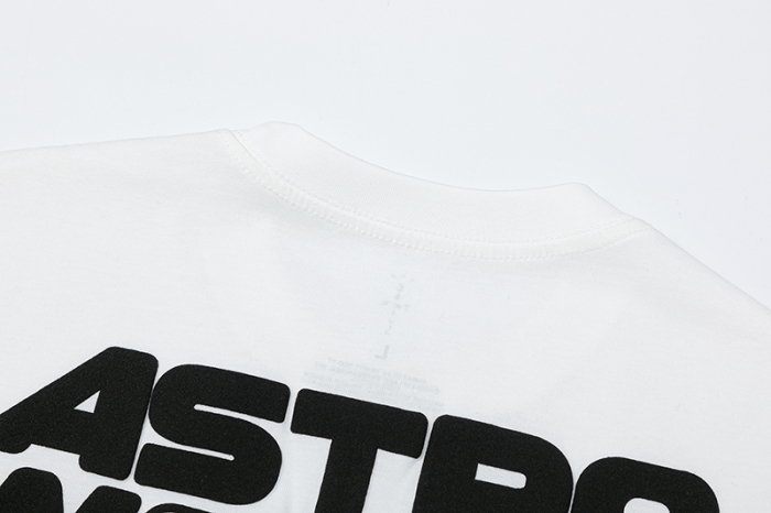 Travis Scott Cactus Jack Fesrival Staff Tee rap tour short sleeves