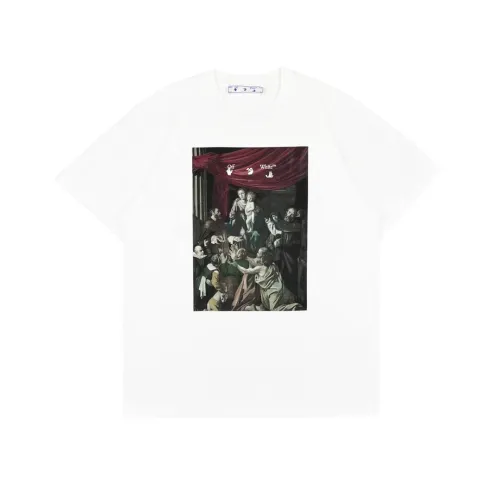 Ow color religious figures with short sleeves