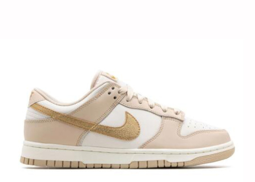 Nike Dunk Low Phantom Metallic Gold (Women's)（A1）
