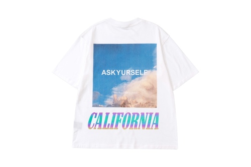 ASKYURSELF California Sky printed short-sleeved T-shirt
