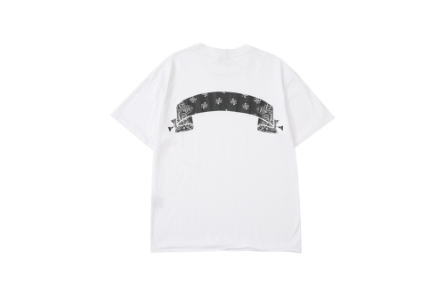 ASKYURSELF Make an old worn-out letter LOGO printed short-sleeved T-shirt