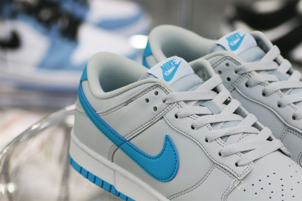 Nike Dunk Low Retro Pure Platinum Blue Lightning