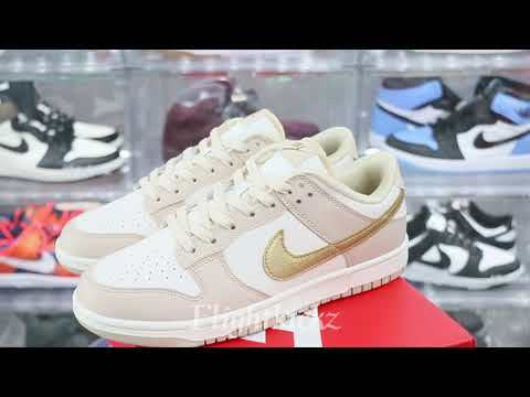 Nike Dunk Low Phantom Metallic Gold (Women's)（A1）