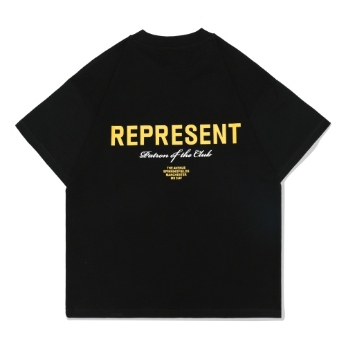 Represent X Manchester limited slogan print short-sleeved T-shirt black