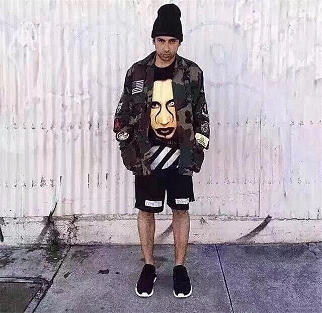 OW mesh shorts