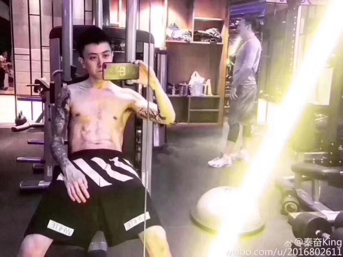 OW mesh shorts