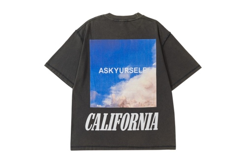ASKYURSELF California sky print short-sleeved T-shirt
