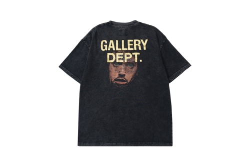 GALLERY DEPT. Alphabet portrait print short-sleeved T-shirt black