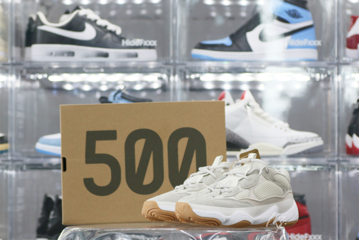 Adidas Yeezy 500  Bone White