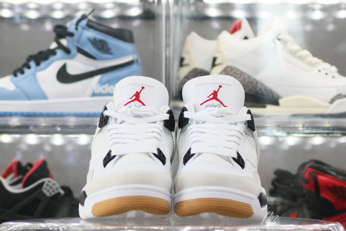 Air Jordan 4 Retro SP X Nike SB Milk White/Black Custom