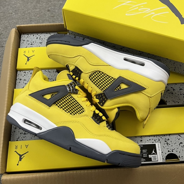Air Jordan 4 Retro GS Lightning 2021 (GS)（A1）