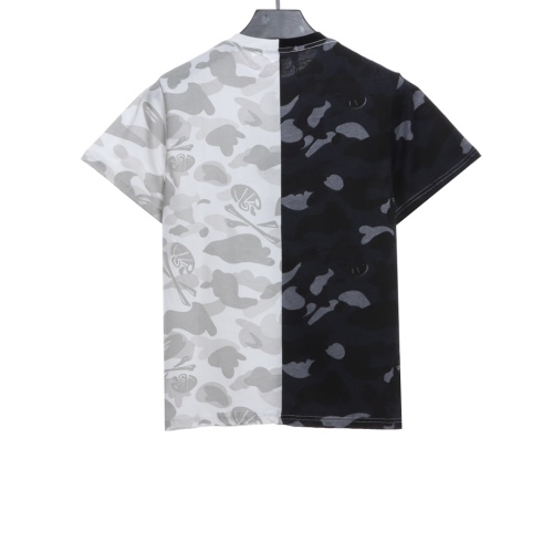 BAPE color matching camouflage shark mouth print short sleeves