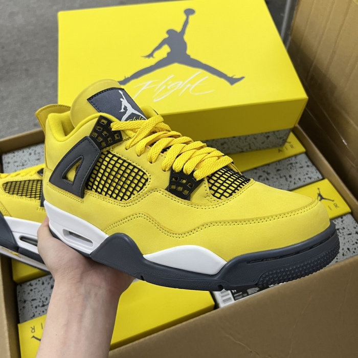 Air Jordan 4 Retro GS Lightning 2021 (GS)（A1）