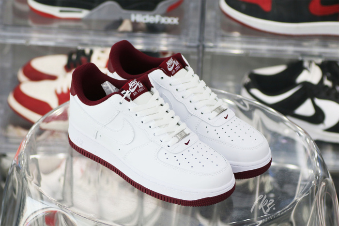Nike Air Force 1 Low '07 White Dark Beetroot