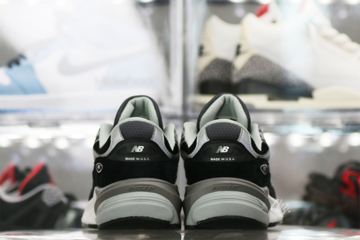 New Balance 990v6 MiUSA Black Grey White
