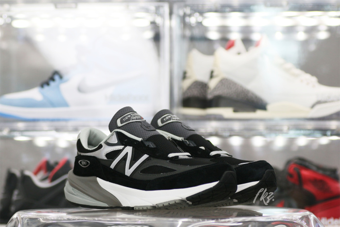 New Balance 990v6 MiUSA Black Grey White
