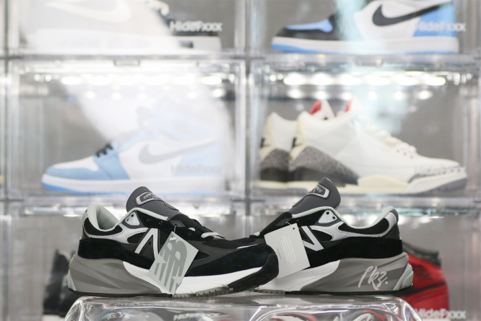 New Balance 990v6 MiUSA Black Grey White