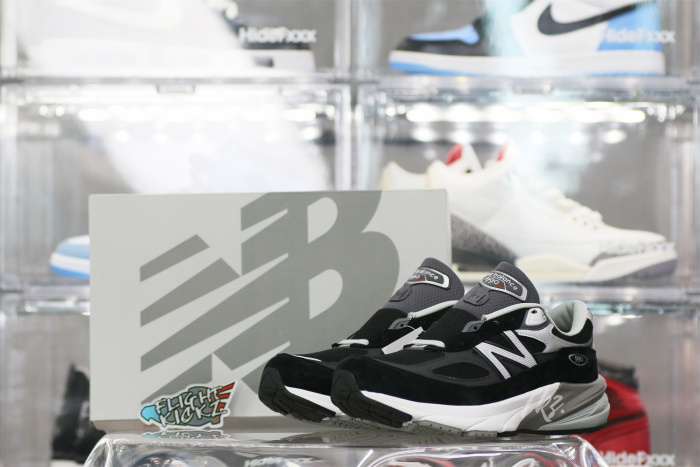 New Balance 990v6 MiUSA Black Grey White