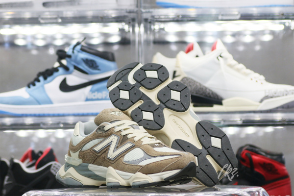 New Balance 9060 Driftwood Stone Pink Sea Salt