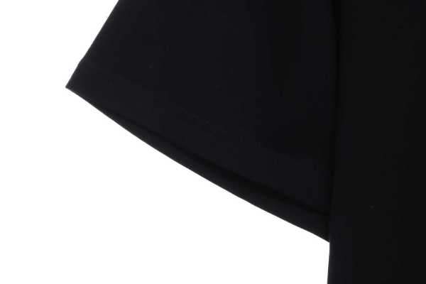 Stucey Splash Black 8 Letter Print Short Sleeve T-Shirt
