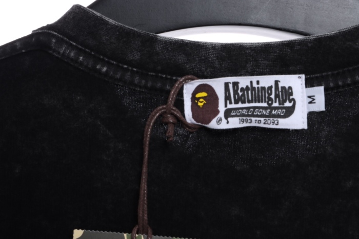 BAPE classic fried snowflake LOGO short sleeves