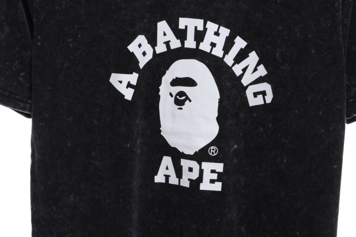 BAPE classic fried snowflake LOGO short sleeves