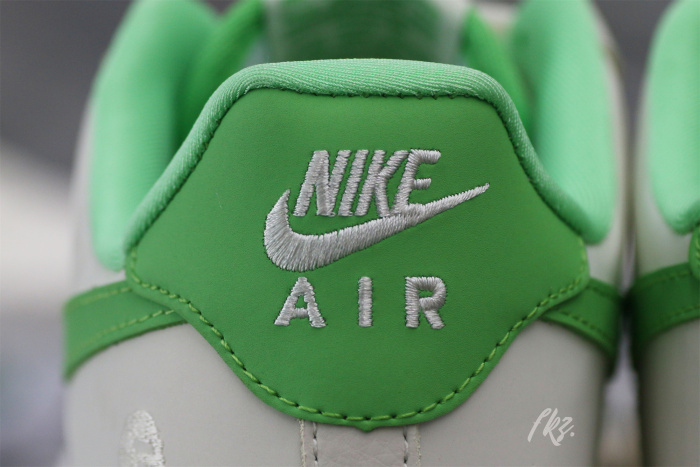 Bape X Nike Air Force 1 White Green Custom shoes